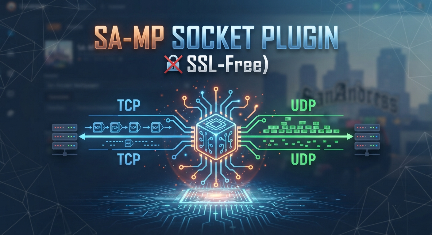 SA-MP Socket Plugin — SSL-Free